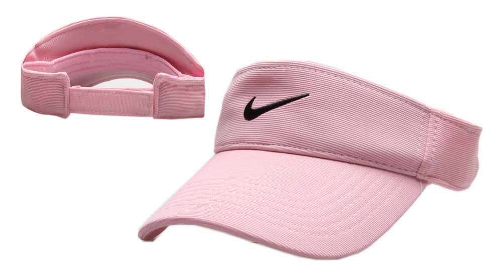 Nike Logo Pink Adjustable Visor YPMY